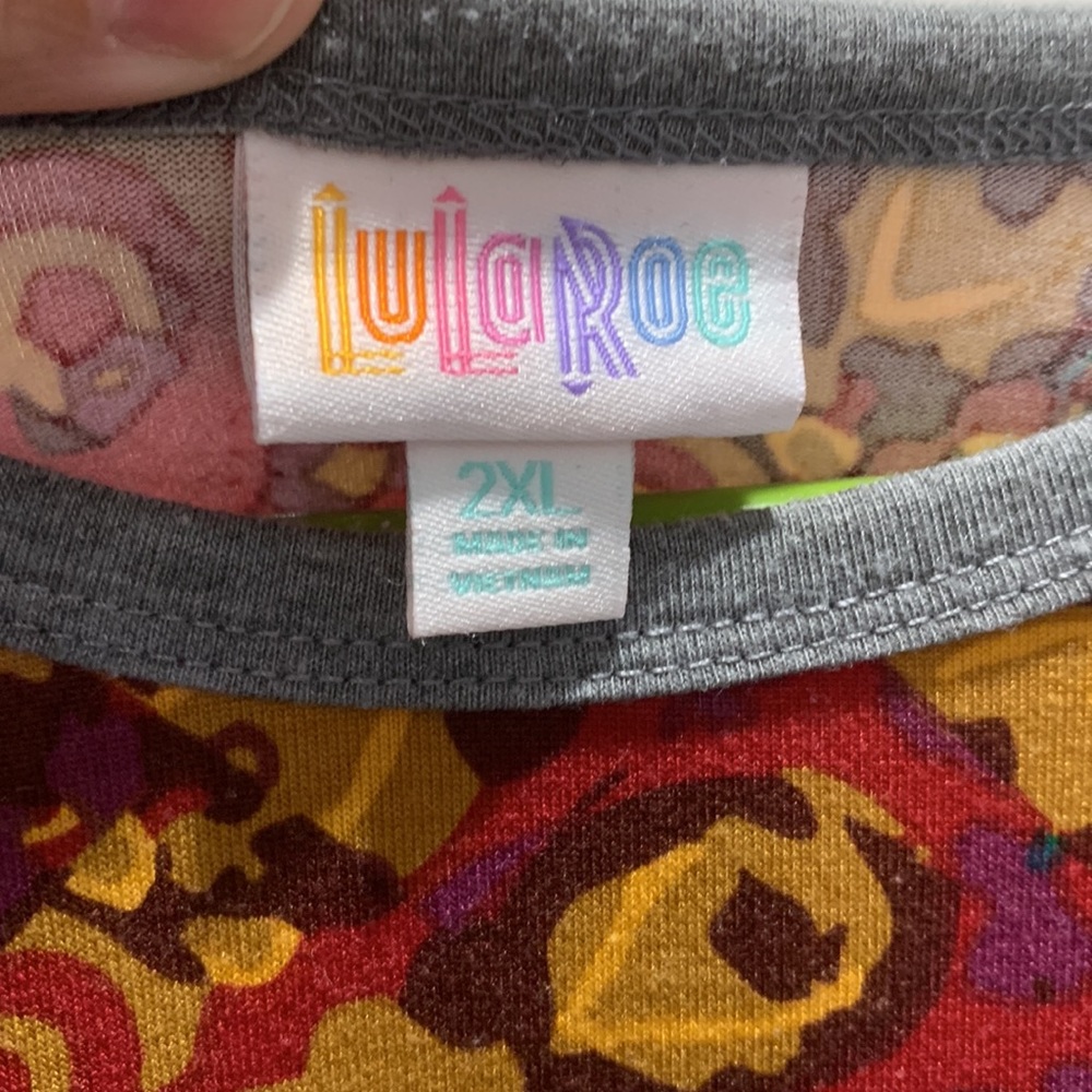 LuLaRoe Randy size 2XL - Picture 2 of 5